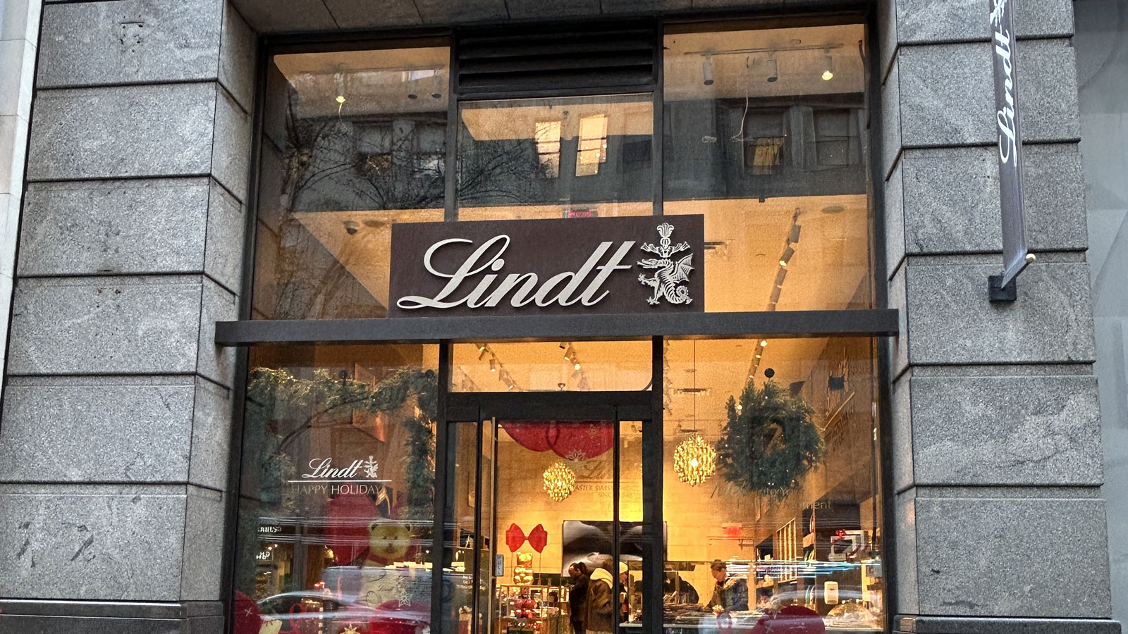Lindt Chocolate Shop in New York City